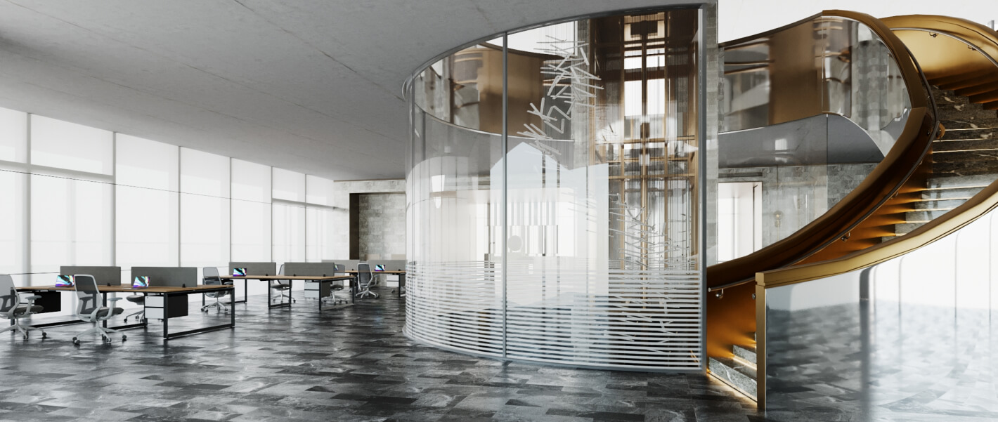 Glass Partition